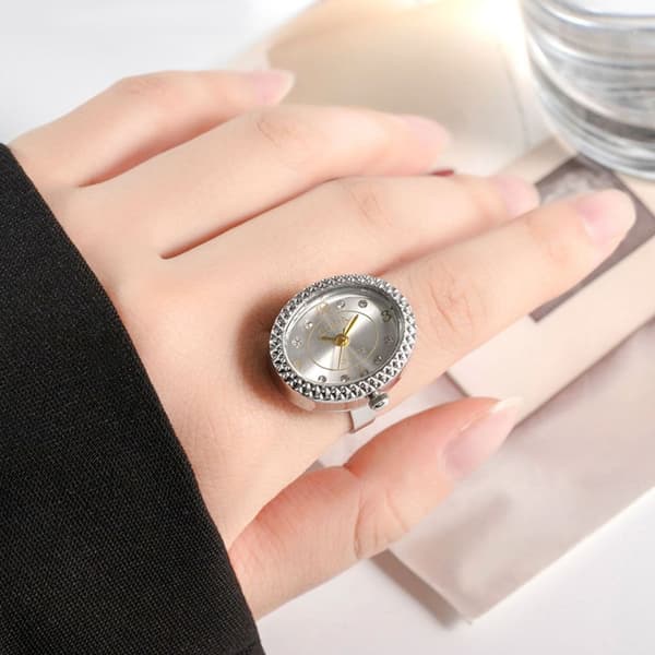 Digital Klocka, Ringklocka, SILVER Silver