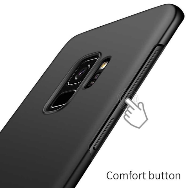 Samsung S9 Ultratunt Mattsvart Skal Basic V2 Svart