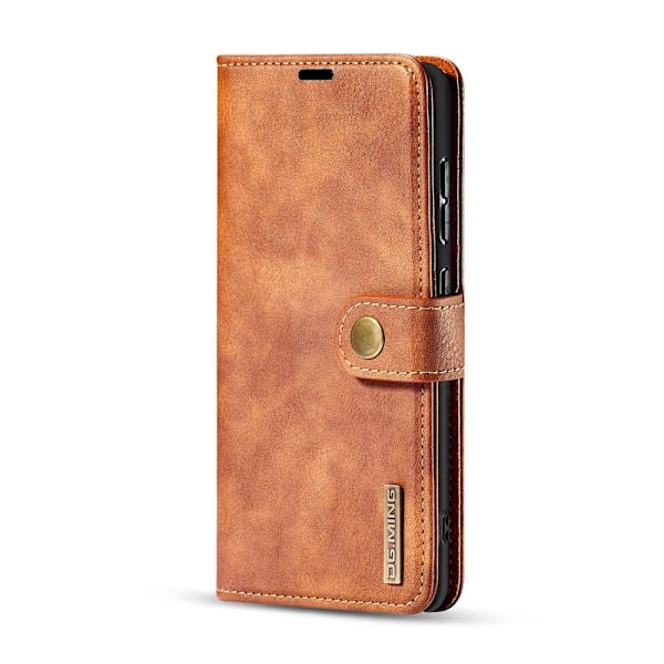 Samsung Galaxy A71 - DG.MING Plånboksfodral/Magnet Skal - Brun Brown Brun
