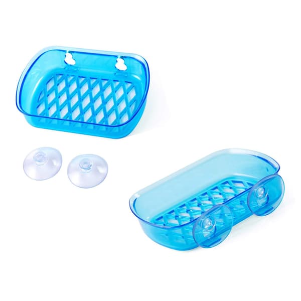 20-pack 45 mm stora sugkoppar PVC-plast sugproppar utan krokar, transparenta