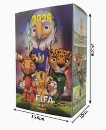 FIFA World Cup 20 cm Reinsdyr Maskot Skrivebordsfigur Trofé B