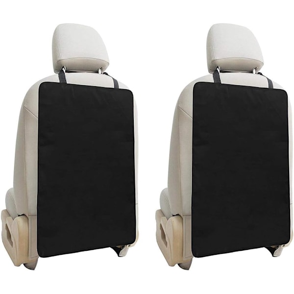 Kraftiga sparkskydd för bil, elegant och lyxig design, sparkskydd för baksätet för maximalt skydd och stil, universell form för de flesta säten