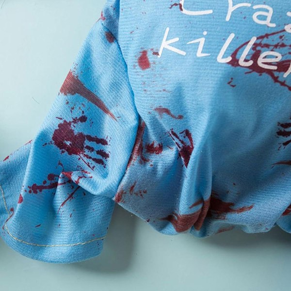 Bekväm Halloween Hunddräkt med Justerbar Storlek, Dödsdocka-Outfit för Små till Stora Hundar, Släpp Loss Inre Spöklighet med Chic Design
