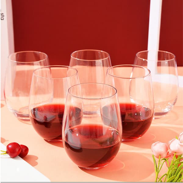 Fira med stil, vinglas set sofistikerad design, förstärker aromen av ditt vin, blyfritt, perfekt för vattenglas saftglas