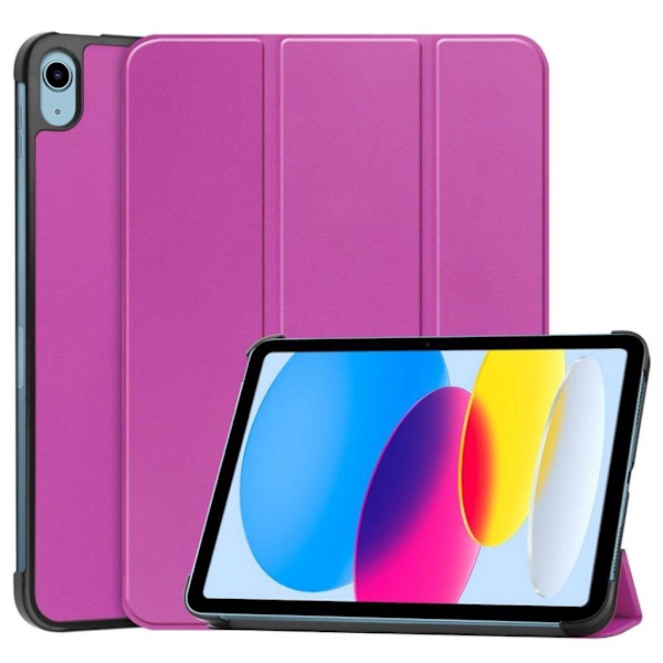 iPad 10.9" 10th Gen (2022) tri-fold fodral - Lila Lila