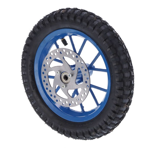Framhjulsdäck för 47cc 49cc 2-takts Mini Dirt Bike, Hög Styvhet Överlägsen Metall Rostskydd Hållbar Anti-Sladd Design, Kraftfullt Markgrepp Inget Halk