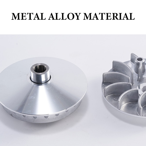 Precisionsgjuten Metall Främre Variator Rullsats, Prestanda 14 Grams Rullar för Gy6 125cc 157Qmj Motorer, Komplett Variatorkit med Enkel Installation