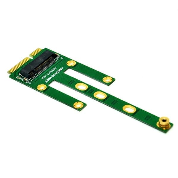 PCI-E til NVME adapterkort kortkonverterer utvidelsesstigerør M.2