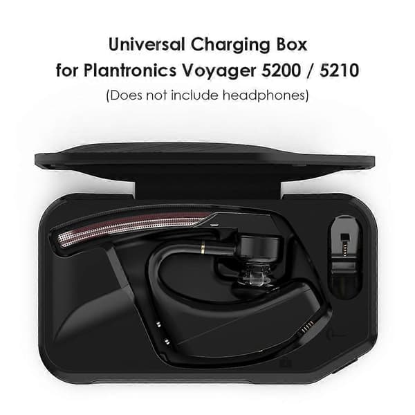 Phonet Magnetisk etui til Plantronics Voyager 5200/5210, sort