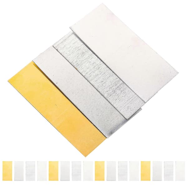 16 stk. sinkanoder kobberanodeplate elektrodestripe fruktkraft eksperimenter forsyninger