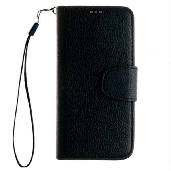 Kompatibel med Samsung Galaxy A05 plånboksfodral, svart