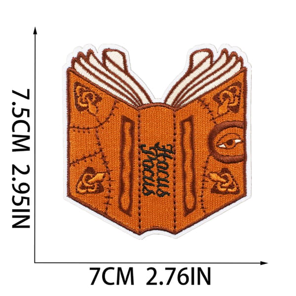 18 magi-tema broderte strykemerker for sying