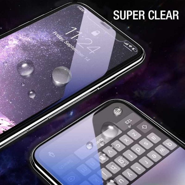 iPhone 11 Härdat Glas 0.26mm 9H Fullframe Transparent
