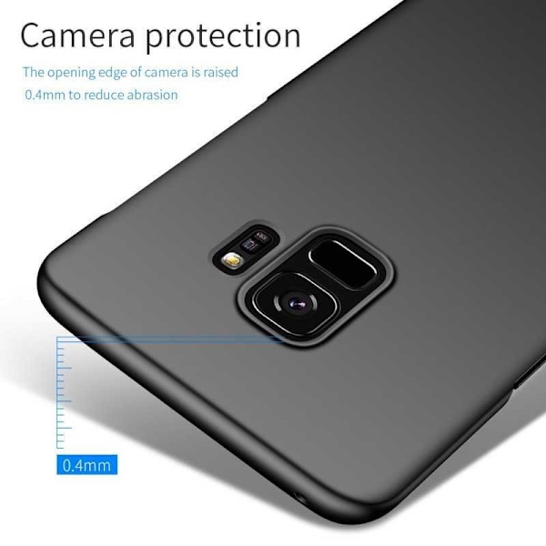Samsung S9 Ultratunt Mattsvart Skal Basic V2 Svart