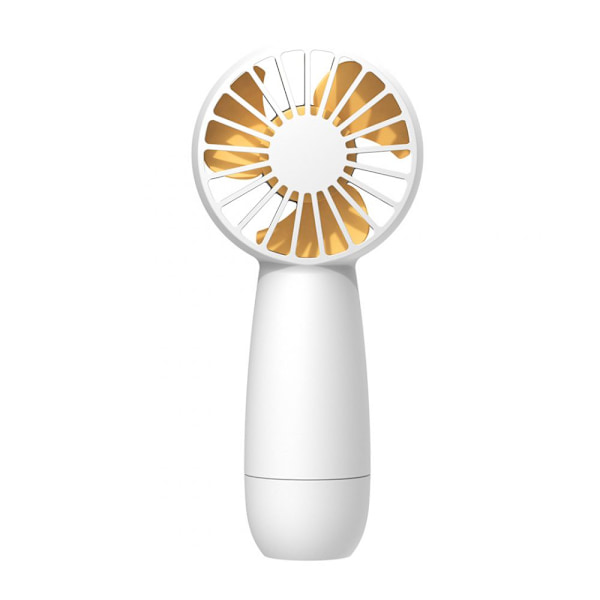 Håndventilator, bærbar mini USB-ventilator med 3 hastigheder