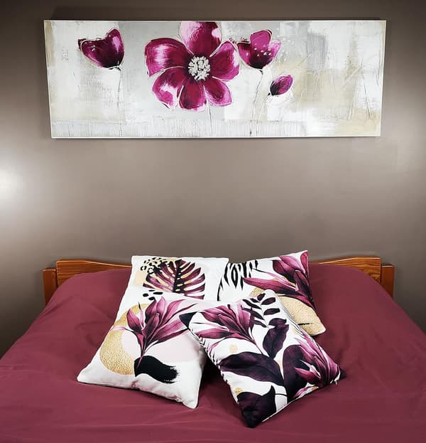 Kuddfodral 45x45 Violet Collection Dekorativt Kuddfodral för