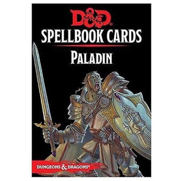 PALADIN Dungeons & Dragons Loitsukortit