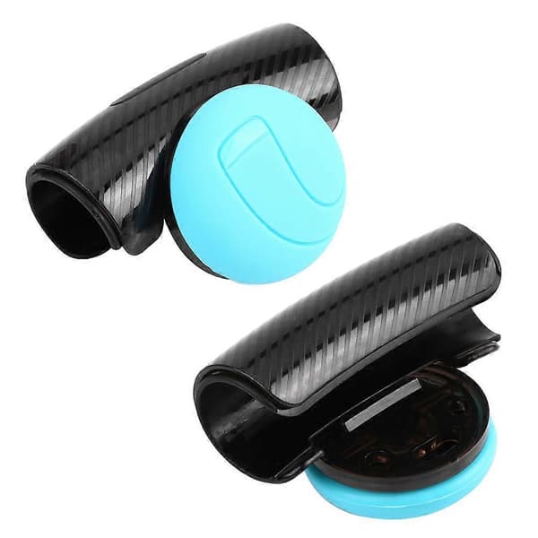 Universal bilrattknapp Spinner Power Handle Ball Wheel Booster Blå