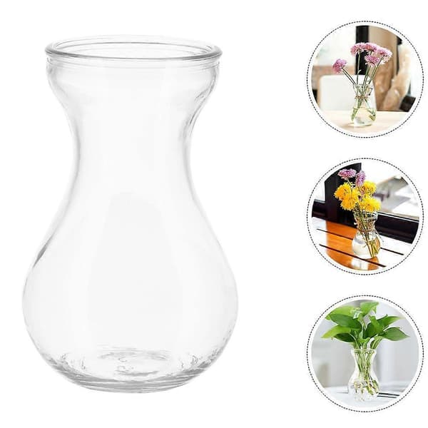 5 stk. skrivebordsglasplanter Hyacintglasvase Planter Terrarium til hjemmekontorindretning