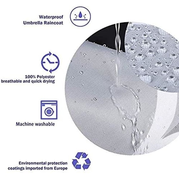 Miljövänlig Badrumsensemble, Mjuk Flanell Duschdraperi Set med Halkfria Mattor, PVC-nätbotten för Snabb Torkning, Integritetsskydd & Hållbar