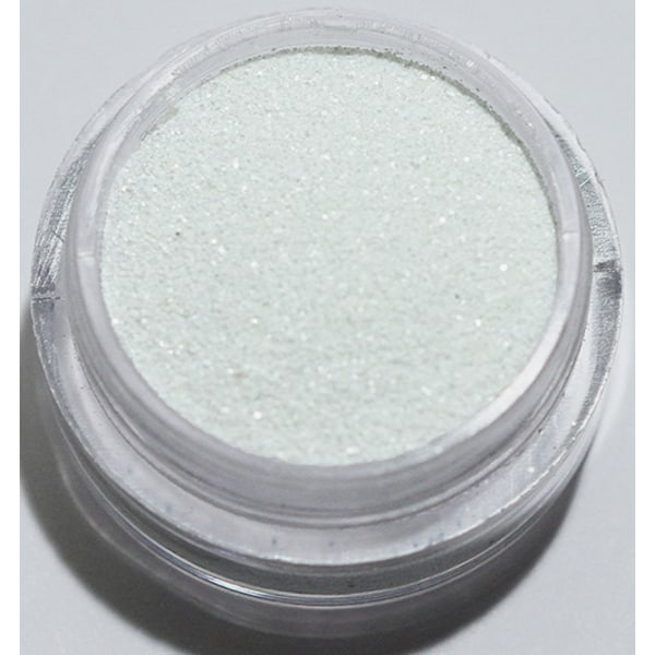 Nagelglitter - Finkornigt - Vit matt - 8ml - Glitter Vit
