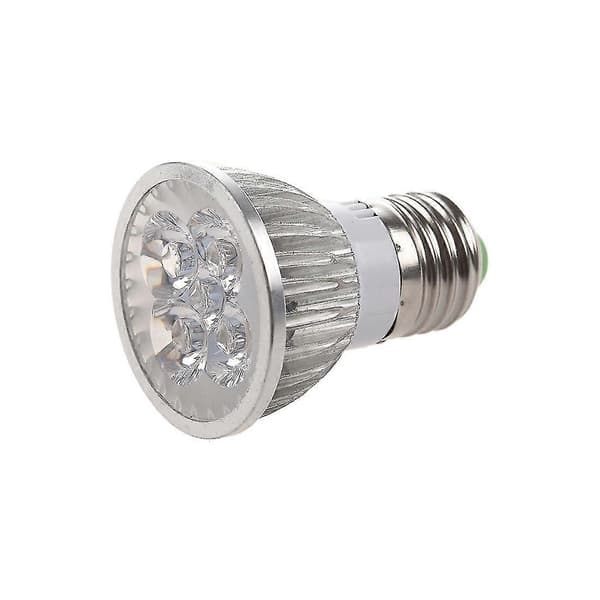 4 * 1w 85-265v E27 Lämmin Valkoinen Led Valolamppu Spotti