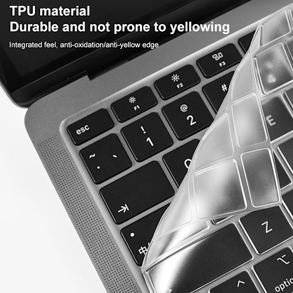 Ultratunt Tangentbordsskydd till MacBook Air 13,6" A2681 2022