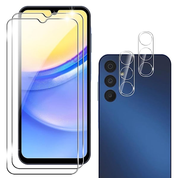 Galaxy A55, 5G, Näytönsuoja, Linssisuoja
