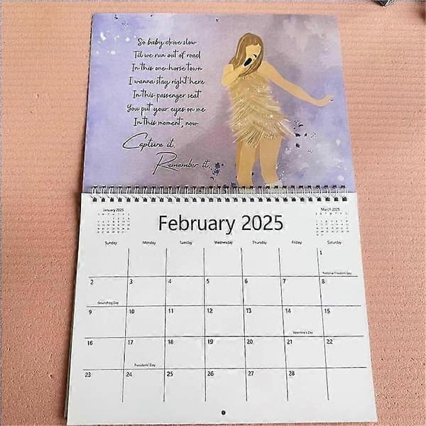 2025 Kalender Kalendern för Fan Kalender för 2025 Väggkalender
