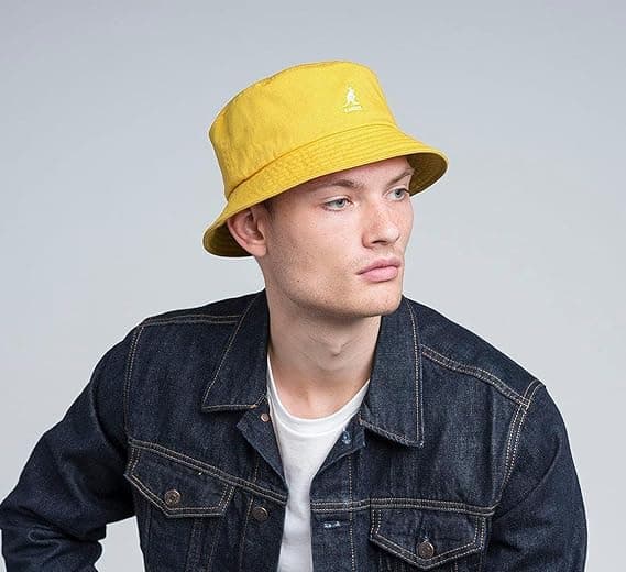 Trendy brodert bøttehatt fiskehatt for menn kvinner, (kangar