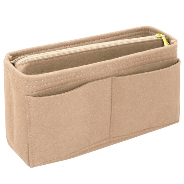 2x Väskinsatser, Beige - Small Beige Small