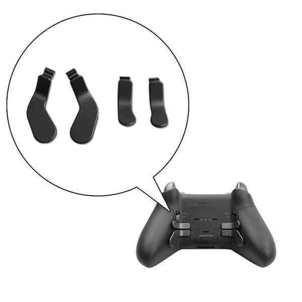 4 KPL Metalliset melat parantavat pelisuoritusta, korvaava kahvan valitsin Xbox Elite Wireless Controller Series 2:lle