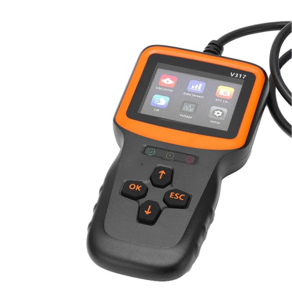 V317 V1.5 OBD2 Scanner DC9-16V ABS Skærmvisning Fejlkodelæser Analysatorværktøj til Køretøjer