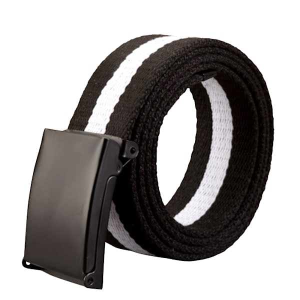 Bälte herr/dam/barn canvas tyg 5 olika skärp kläder pride - RÖTT/ORANGT/GULT/GRÖNT/BLÅTT/LILA/5 110 cm