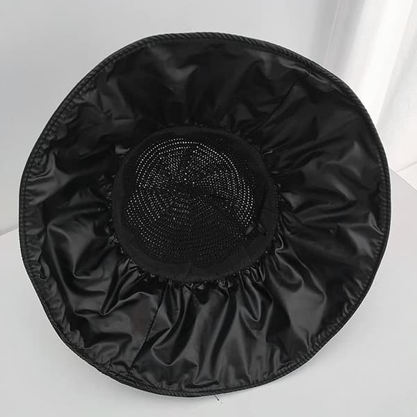 Udendørs solhat, bredskygget solhat til kvinder, anti-UV foldbar, B