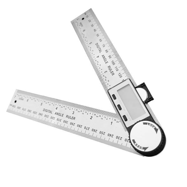 Digital Vinkelmåler 0-360° Digital Inclinometer Rustfrit Stål