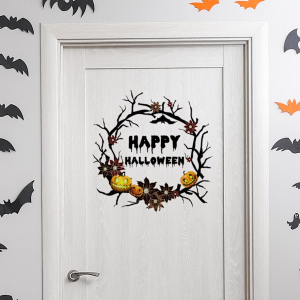 Halloween-seinätarra, 30 x 30 cm