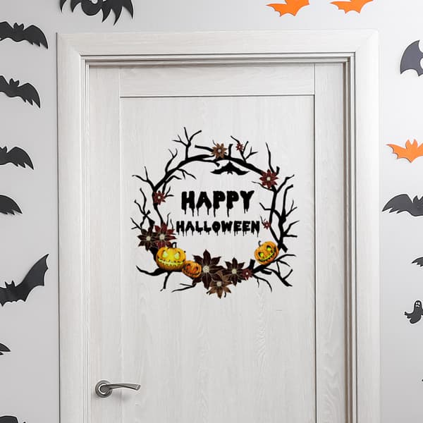 Halloween väggdekal, 30 x 30 cm