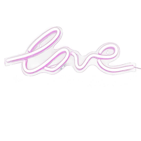Love-kyltti neonvalo luova LED-valokoriste ystävänpäivän valokoriste