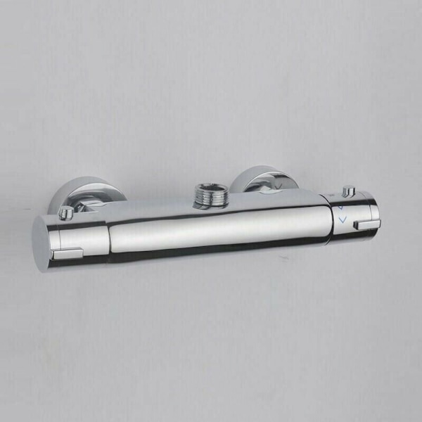 Termostatblandare för dusch, American Standard-kopplingar för säker, synlig väggmontering, kromfinish säkerställer elegant integration