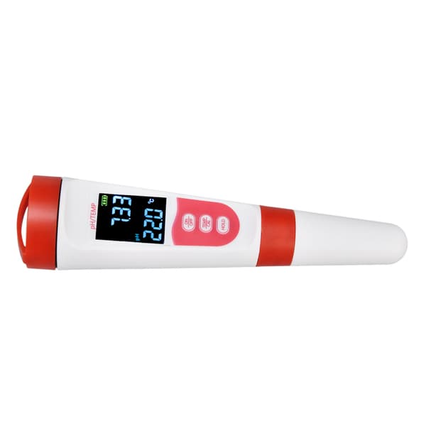 Digital PH-mätare med LCD-display, Multifunktionell vattenkvalitetstestare för dricksvatten, jordbruk, vattenbruk, akvarier, hydroponik (Hög