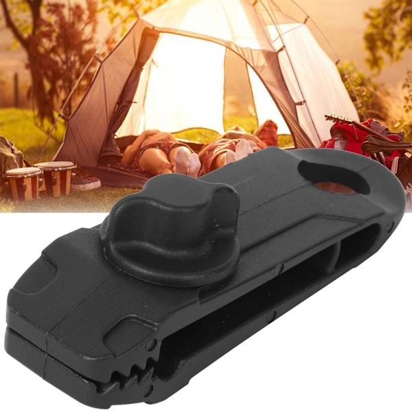 Återanvändbara presenningsklämmor, enkla att använda med låsgrepp Gator Clamp-design, säkrar presenningar, baldakiner och mer, höghållfast PA-material, kraftfull Gator