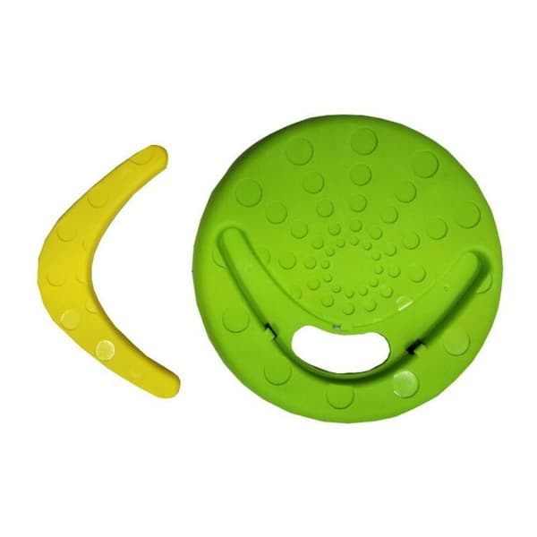 2 i 1 Multifunktionell Tålig Hundleksak Flygande Frisbee