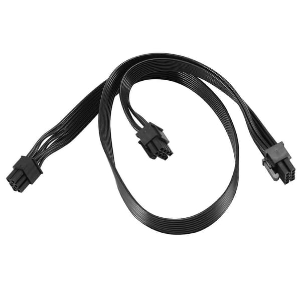 PCI-e 6 Pin til 2 Porte 6+2 Pin Kabel 6pin til 8pin For V V850 V700 V1000 Modular