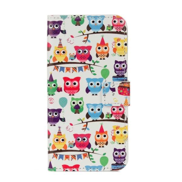 Wallet Case, Samsung Galaxy A5, 2017, Owls At Party