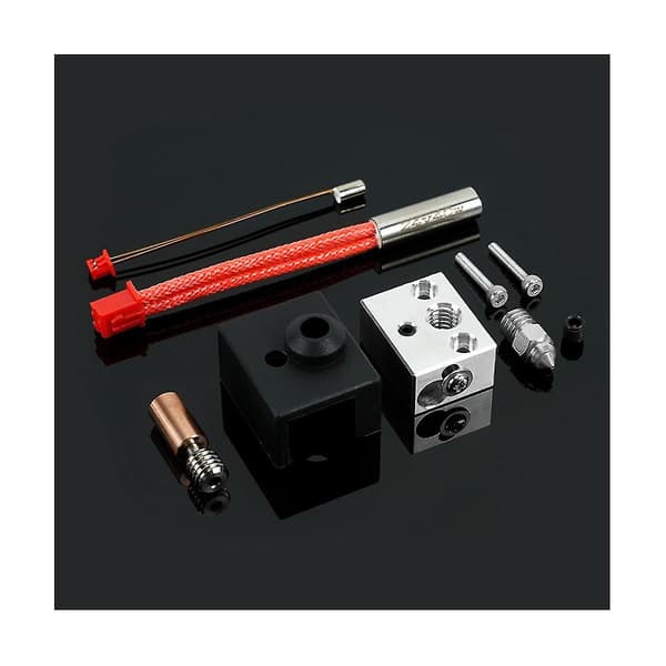 Extruder Värmeblock Kit Plus Extra Termistorer Hög Temperatur Pro 300 För Ender3s1, Bimetall He
