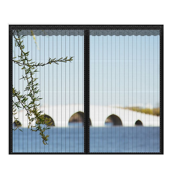 Kraftigt Klippbart Myggnät för Fönster, Transparent Tyg för 130cmx150cm Fönster Säkerställer Kraftigt Skydd & Ekonomiskt Val för Ditt Hem