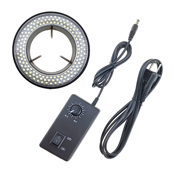 Universal Mikroskopslampa Justerbart LED-144-YK Svart