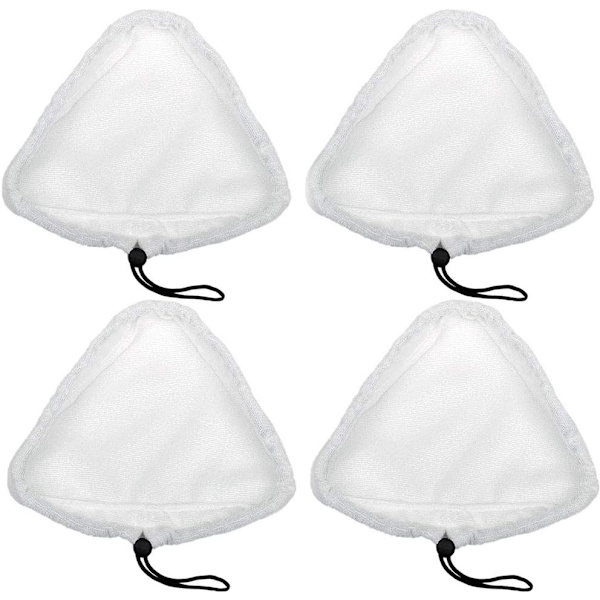 4-pack Triangulära Mikrofiber Rengöringspads, Ångmopp Pads, Univ