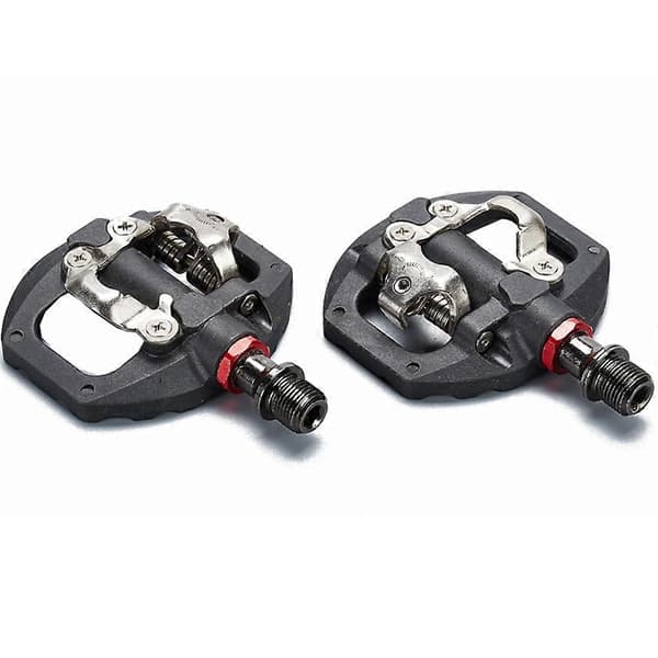 MTB Mountain Road Bike Cleats Clipless Pedaler Cykel SPD Selv-låsende Pedal Kit
